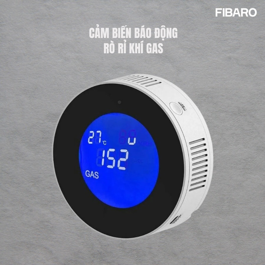 Cảm biến báo động rò rỉ khí Gas: Tránh nguy cơ cháy nổ