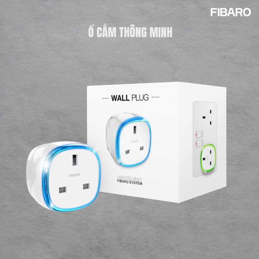 Ổ cắm thông minh FIBARO Apple Homekit: Đo công suất, An toàn điện