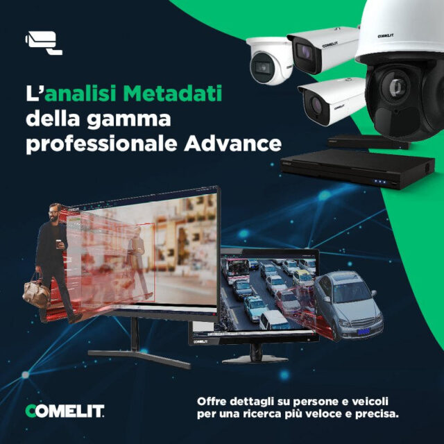 Comelit ra mắt dòng sản phẩm Camera giám sát dựa trên Trí tuệ nhân tạo Ai