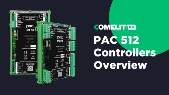 Giới Thiệu Tổng Quan về PAC 512 Controllers của Comelit